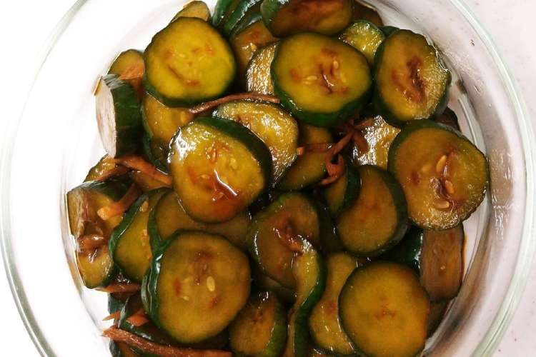 きゅうりの醤油漬け レシピ 作り方 By クックphjt2r クックパッド 簡単おいしいみんなのレシピが375万品