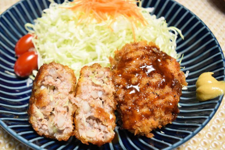 お弁当 キャベツ 豚挽肉 簡単メンチカツ レシピ 作り方 By Chisora クックパッド
