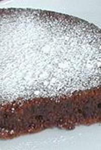 Torta Caprese * アーモンド・チョコレート・ケーキ