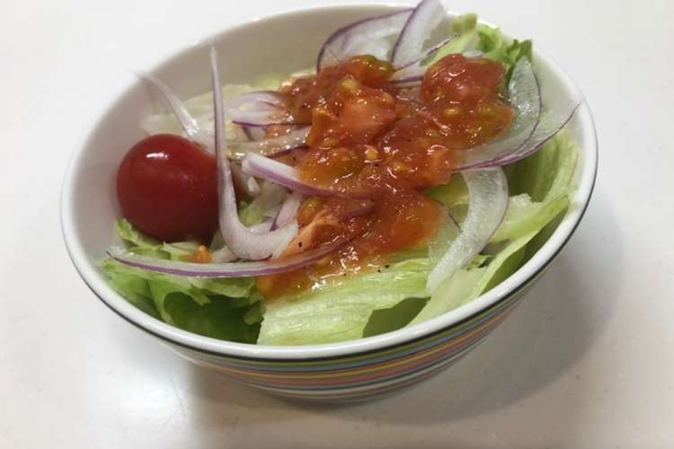 離乳食作りで余ったトマトの種ドレッシング レシピ 作り方 By 白咲ユキ クックパッド 簡単おいしいみんなのレシピが366万品