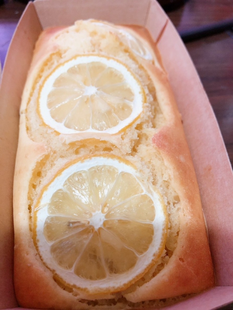 簡単、レモンパウンドケーキ HMの画像