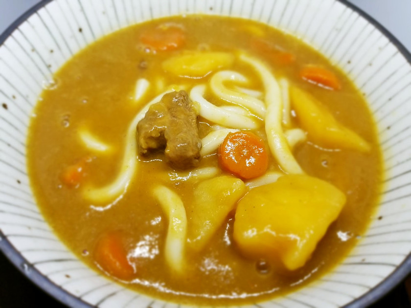 残ったカレーで簡単味噌カレーうどん by 糸島食品 【クックパッド】 簡単おいしいみんなのレシピが350万品