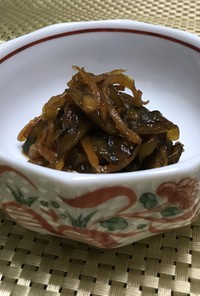 キュウリと土生姜の佃煮