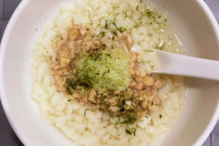 離乳食中期 納豆キャベツうどん レシピ 作り方 By アメリ プーラン クックパッド 簡単おいしいみんなのレシピが355万品