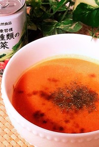 ★野菜ジュース＆ヨーグルトで綺麗スープ★