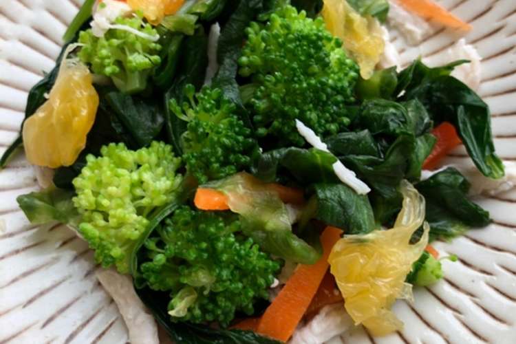 鶏野菜サラダ 紫蘇 バジル ドレッシング レシピ 作り方 By クックdaiu1r クックパッド 簡単おいしいみんなのレシピが351万品