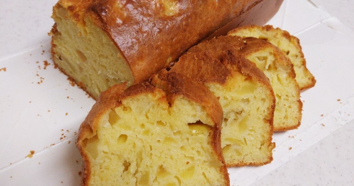 バターなし りんごのパウンドケーキ レシピ 作り方 By クックphjt2r クックパッド 簡単おいしいみんなのレシピが350万品