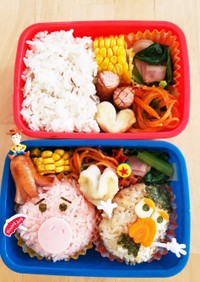 幼稚園のお弁当第60段!!トイストーリー