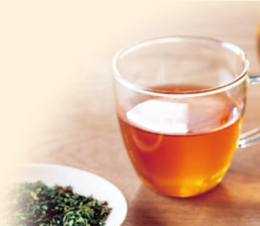 清涼感で夏バテ対策★ミントハトムギ茶の画像