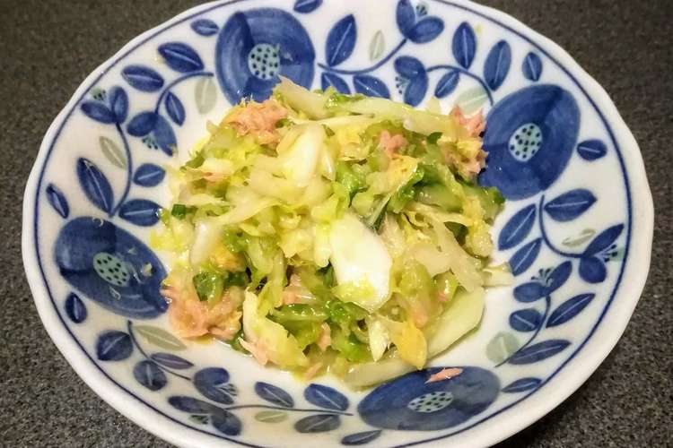 特製 ツナ酢キャベツ レシピ 作り方 By 団子大福 クックパッド 簡単おいしいみんなのレシピが355万品