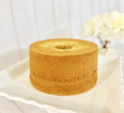 リッチな香りのアールグレーシフォンケーキの写真