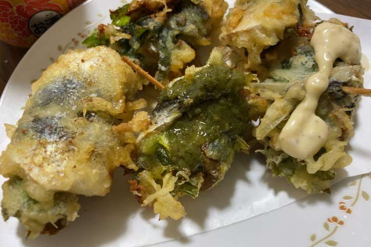 小鯖の大葉とチーズの挟み揚げ レシピ 作り方 By Dai Chang クックパッド