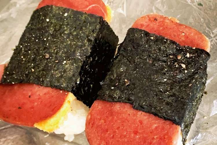 クラブ終わりに 簡単スパムチーズおにぎり レシピ 作り方 By さめ母ちゃん クックパッド 簡単おいしいみんなのレシピが360万品