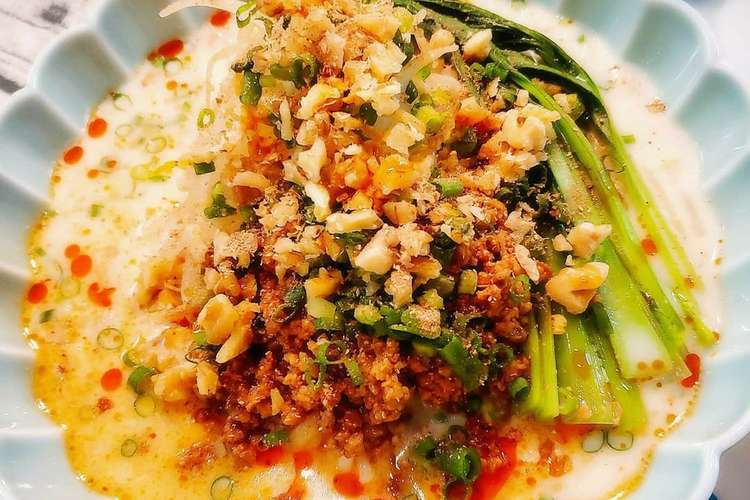 簡単 冷やし担々麺 レシピ 作り方 By マユココ クックパッド