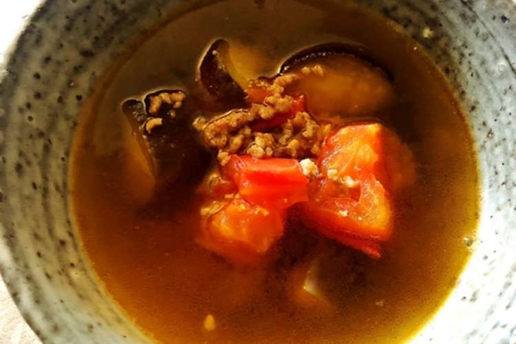 ナスとトマトの食べる素麺漬け汁 レシピ 作り方 By Comiyuki クックパッド