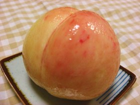 桃❤つるんとむいちゃいました❤
