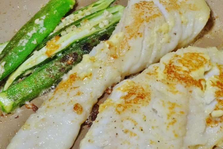 マヨでムニエル白身魚 野菜も一緒に レシピ 作り方 By 生誕１９７３年独身男 クックパッド 簡単おいしいみんなのレシピが361万品
