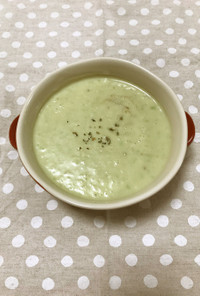 【野菜ソムリエ】そらまめの冷製スープ
