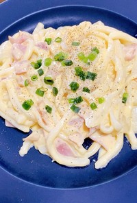 釜玉カルボナーラうどん