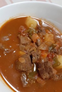 グラッシュ（ハンガリーのスープ） 