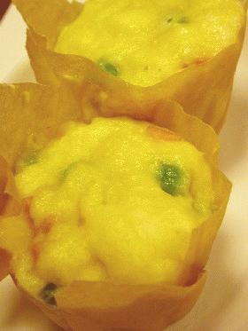 5分で朝食豆腐蒸しパン(ノンオイルノンエッグ)