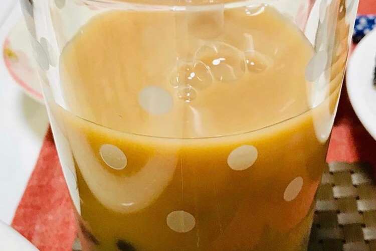 タピオカの茹で方 タピオカドリンク作り方 レシピ 作り方 By 体裁よく クックパッド 簡単おいしいみんなのレシピが352万品