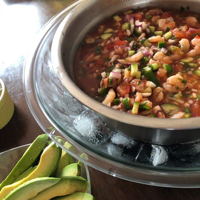 メキシカンシュリンプセビーチェのレシピ