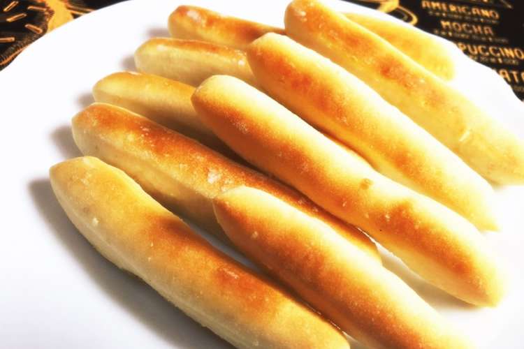 離乳食に ｈｂ手づかみスティックパン レシピ 作り方 By Nanao クックパッド