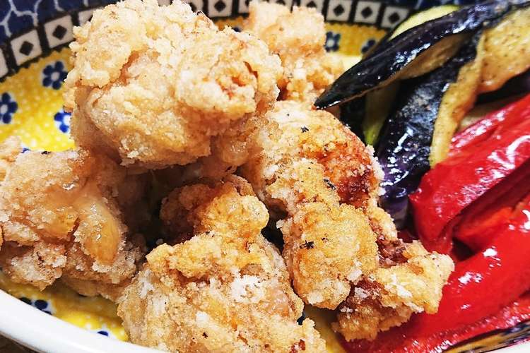鶏肉と夏野菜の揚げ物 レシピ 作り方 By バーバまり クックパッド 簡単おいしいみんなのレシピが354万品