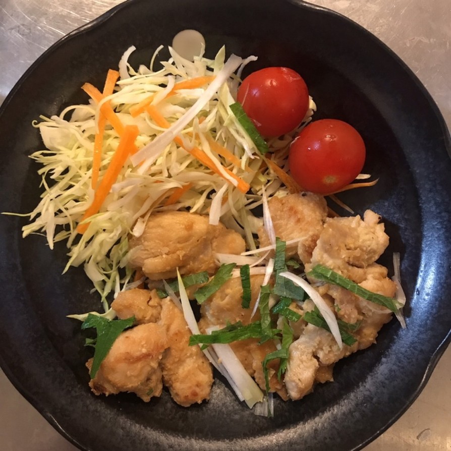 鶏胸肉の味噌マヨ炒めの画像