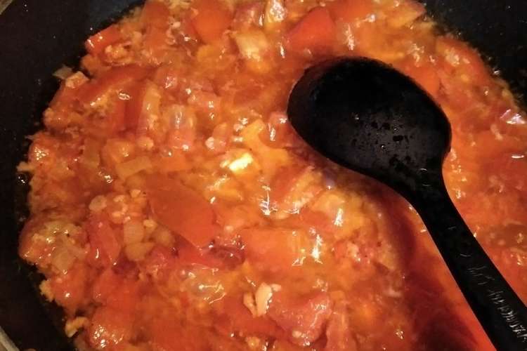 ニンニクトマトラー油 レシピ 作り方 By ジャカルタで専業主夫 クックパッド