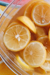 冷凍レモン蜂蜜漬け(生姜入り)