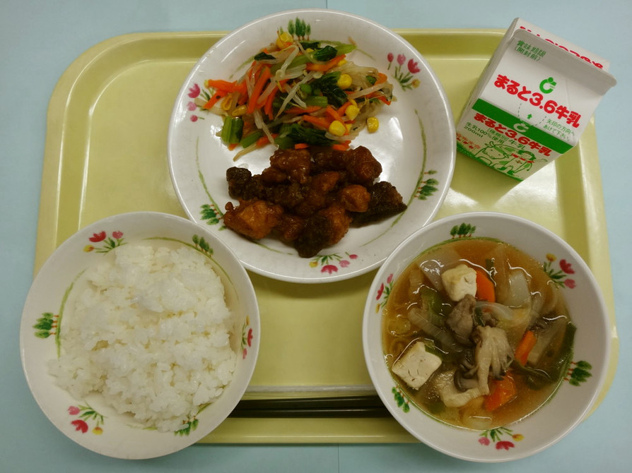 【学校給食】青菜のコーン和えの画像