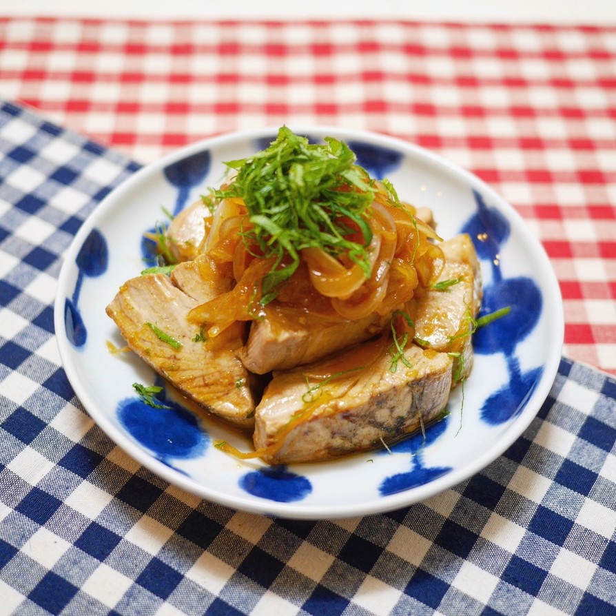 カツオの生姜焼きの画像