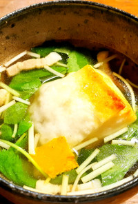 塩豚の美味しいスープで超簡単なお雑煮