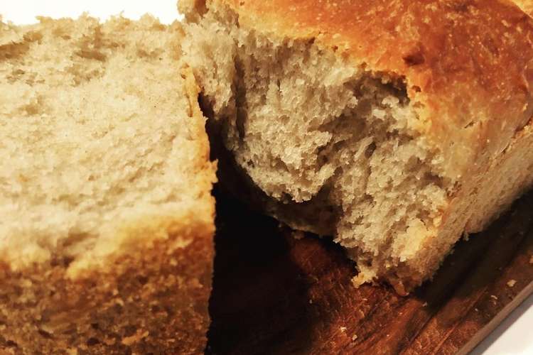 そば粉入り パウンドケーキ型で食パン風 レシピ 作り方 By ささのかばお クックパッド 簡単おいしいみんなのレシピが350万品