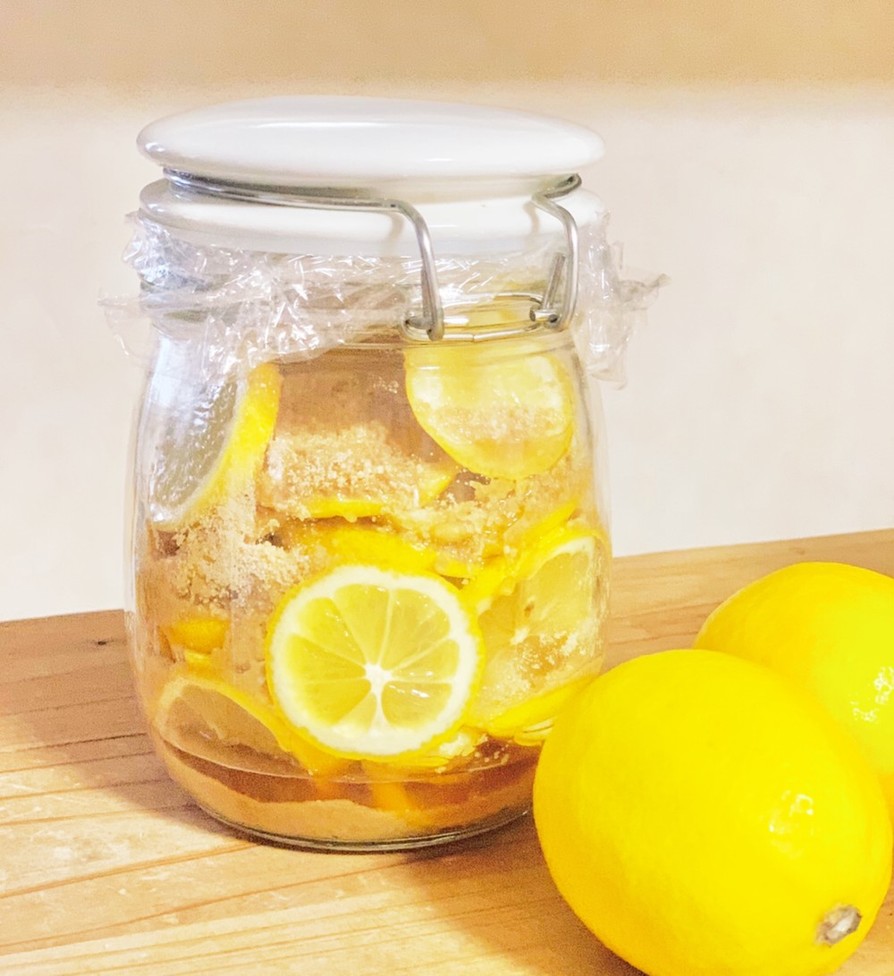 レモン酵素シロップ☆レモンスカッシュに♪の画像