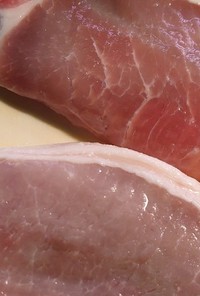 冷凍焼けの豚肉　復活方法