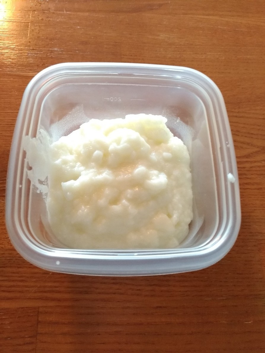 卵一個でミルククリーム(上新粉使用)の画像