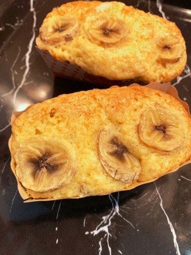 バナナカップケーキの写真