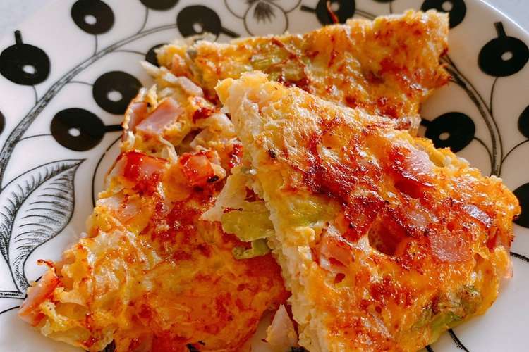 簡単 こどもが食べるお好み焼き風キャベツ レシピ 作り方 By Haruc0ma クックパッド 簡単おいしいみんなのレシピが376万品