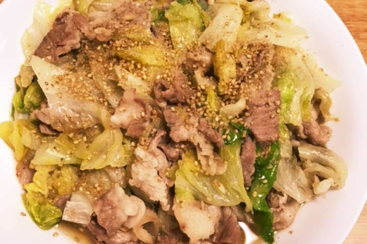 レタスと豚バラのささっと炒め レシピ 作り方 By 健康王子 クックパッド