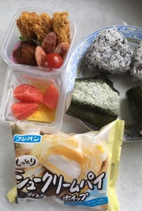 高校男子お弁当　1.6.28