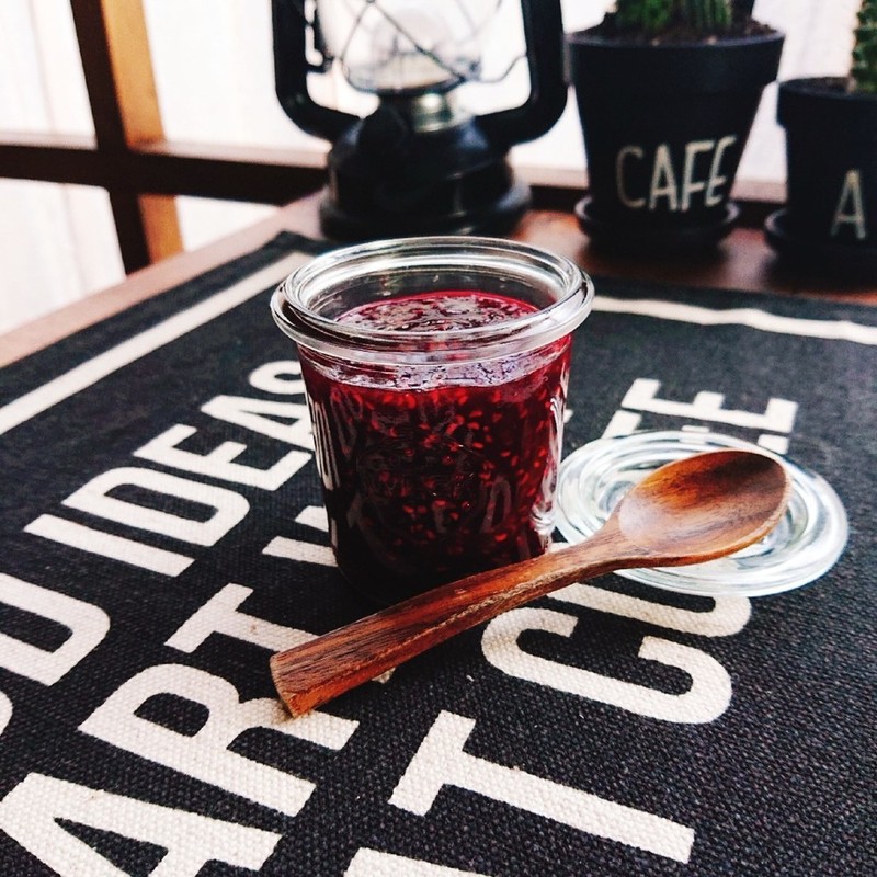 ラズベリージャムバーのレシピ