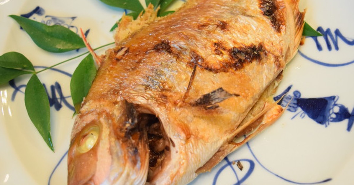 魚焼きグリルで手軽に 鯛の姿焼き レシピ 作り方 By Ukulele大好き クックパッド 簡単おいしいみんなのレシピが361万品