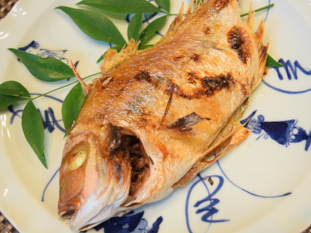 魚焼きグリルで手軽に 鯛の姿焼き レシピ 作り方 By Ukulele大好き クックパッド 簡単おいしいみんなのレシピが353万品