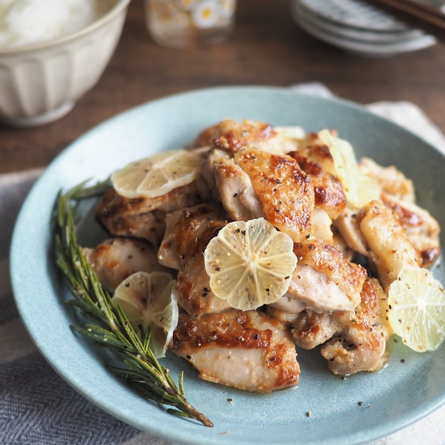 ギリシャ風レモンガーリックチキンサラダのレシピ