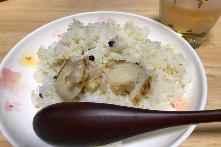 塩漬け生胡椒とホタテのピラフもどき レシピ 作り方 By 1人飯 クックパッド 簡単おいしいみんなのレシピが349万品
