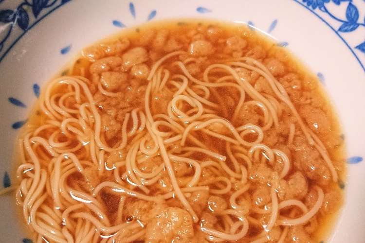 簡単 めんつゆでにゅうめん レシピ 作り方 By おきるか クックパッド