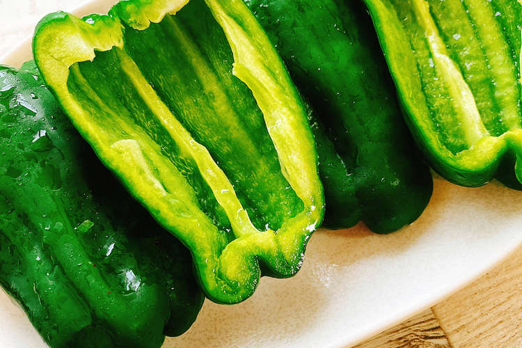 冷やすだけ 苦くない パリパリピーマン レシピ 作り方 By 野菜ソムリエmiwa クックパッド 簡単おいしいみんなのレシピが376万品